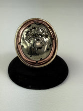 Load image into Gallery viewer, Peruvian Pyrite Oval Ring