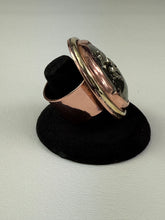Load image into Gallery viewer, Peruvian Pyrite Oval Ring