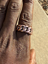 Load image into Gallery viewer, Copper Cuban Ring

