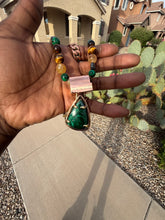 Load image into Gallery viewer, Malachite pendant
