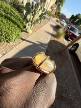 Load image into Gallery viewer, Adjustable Citrine Ring
