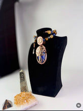 Load image into Gallery viewer, Lapis Eye of Ra &amp; Ankh Pendant
