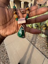 Load image into Gallery viewer, Malachite pendant
