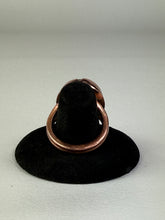 Load image into Gallery viewer, Aventurine Oval Copper Ring
