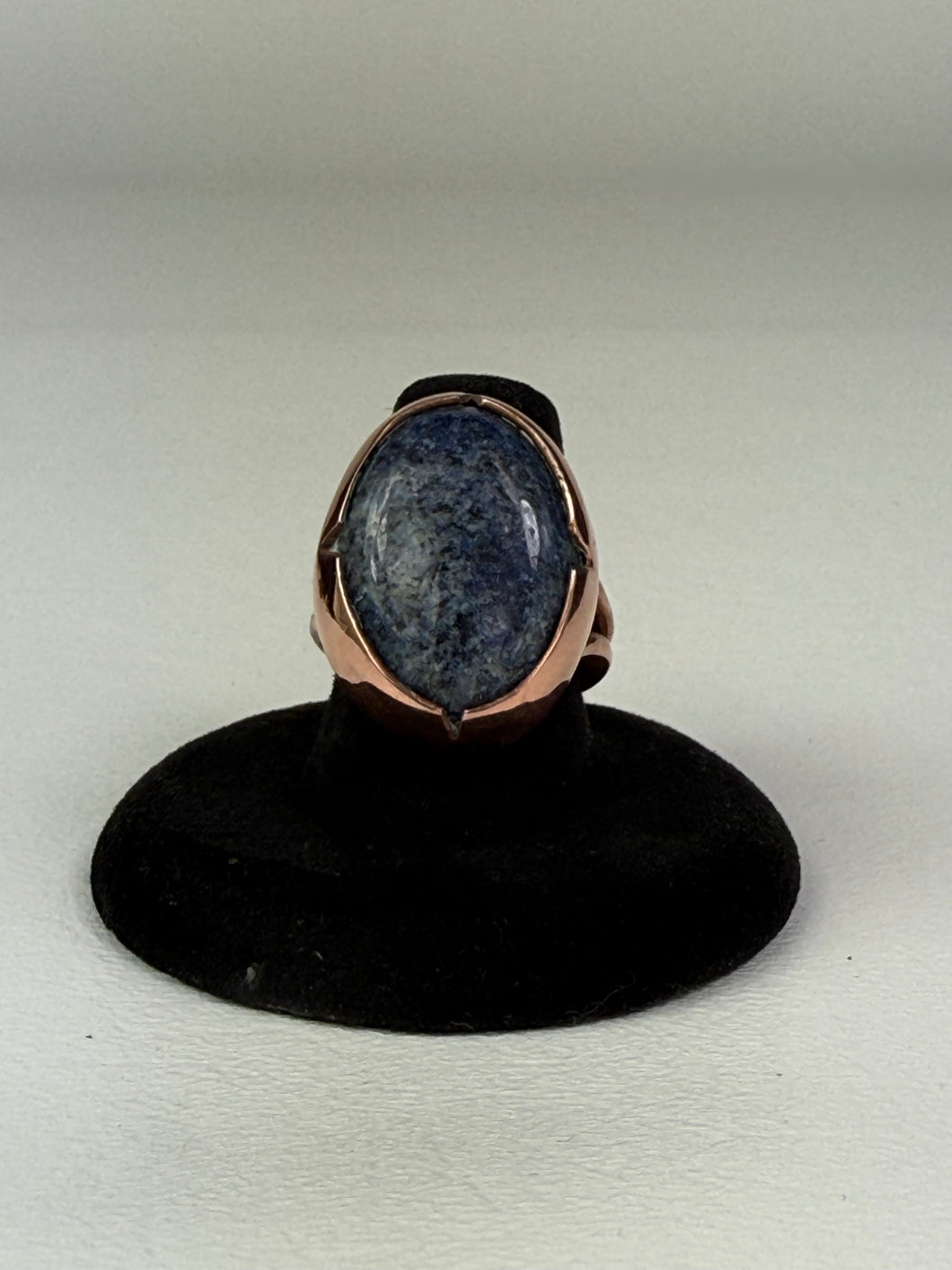 Lapis Lazuli Oval Copper Ring