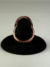 Load image into Gallery viewer, Lapis Lazuli Oval Copper Ring
