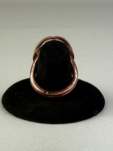 Lapis Lazuli Oval Copper Ring