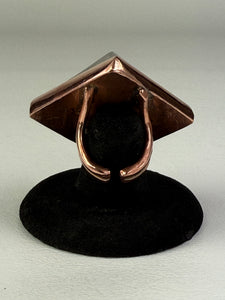 Shungite Pyramid Ring