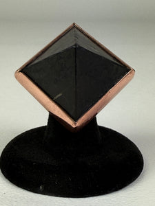 Shungite Pyramid Ring