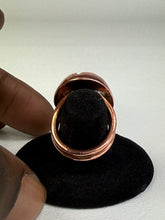 Load image into Gallery viewer, Amethyst Oval Copper Ring
