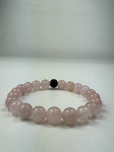 Load image into Gallery viewer, 8mm Rose Quartz Bracelet
