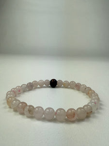 6mm Rose Quartz Bracelet
