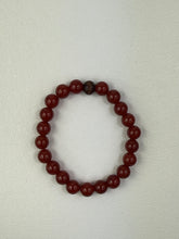 Load image into Gallery viewer, 8mm Carnelian Bracelet
