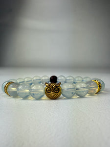 10mm Owl Opalite Bracelet