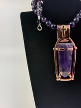 Load image into Gallery viewer, Amethyst Ankh Necklace
