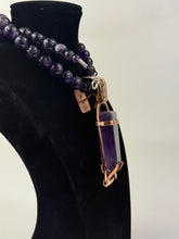 Load image into Gallery viewer, Amethyst Ankh Necklace
