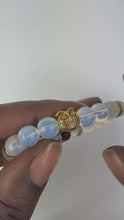 Load and play video in Gallery viewer, 10mm Owl Opalite Bracelet
