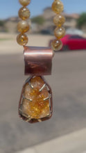 Load and play video in Gallery viewer, Citrine Pendant (GB)
