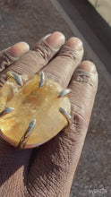 Load and play video in Gallery viewer, Adjustable Citrine Ring
