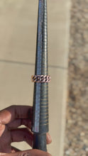 Load and play video in Gallery viewer, Copper Cuban Ring
