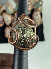 Load image into Gallery viewer, 10g Adjustable Pyrite Ring
