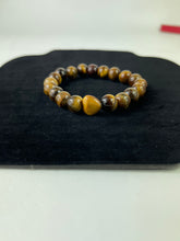 Load image into Gallery viewer, 10mm Brown Tiger Eye Heart
