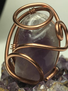 12g Amethyst Adjustable ring